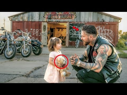 Little Girl Knocked on the Clubhouse Door: “They Beat My Mama!” — The Hell’s Angel Shocked Them All.