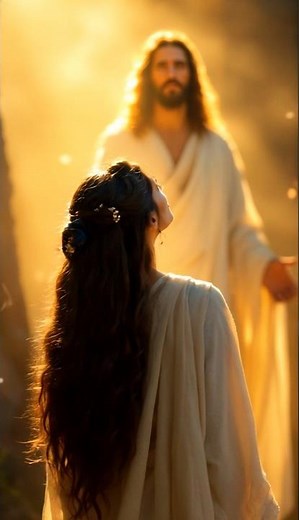 Mary Magdalene Sees the Risen Jesus | First to Witness the Resurrection (8K Short)