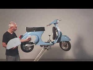 Classic Small Frame Vespa Electric Conversion Kits by Retrospective Scooters UK (worldwide shipping)