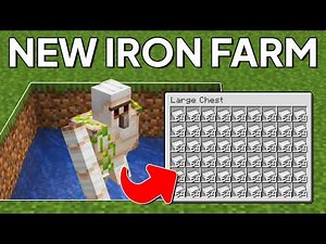 Minecraft Iron Farm 1.21.7
