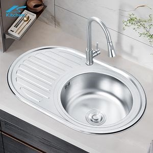 [Hot Item] Stainless Steel Single Bowl Mobile House RV Motor House Bar Sink