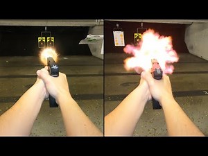 Glock 17 vs Glock 21SF (9mm vs .45 ACP)