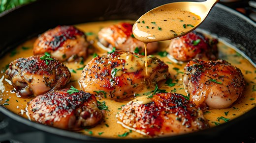 The most delicious French chicken recipe! Try making it like this