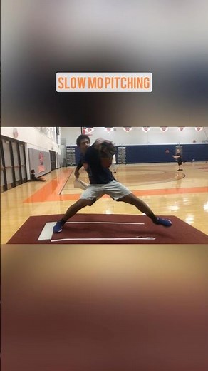 Slow Mo Pitching Clip #baseball #pitching #mlb
