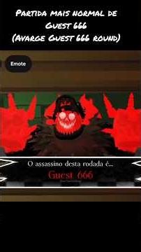 Partida mais normal contra Guest 666 #roblox #forsaken