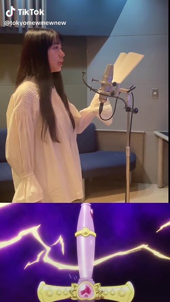 石井萌々果さんの藤原ざくろ役必殺技シーンアフレコ