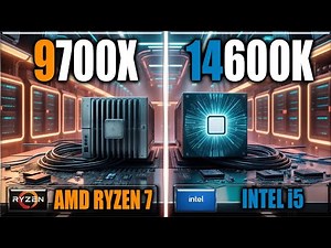 9700X vs 14600K Benchmarks - Tested in Games and Applications