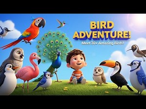 Birds for Kids | Learn Bird Names, Sounds & Fun Facts in HD