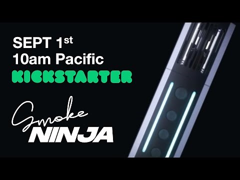 SmokeNINJA Kickstarter Announcement: the Ultimate Portable #smokemachine #fogmachine