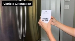 4x6 Magnetic Acrylic Picture Frames for Refrigerator – Clear Photo Holder Display for Fridge, Locker, Whiteboard, Office, Artwork, Signs – 10 Pack