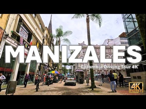 MANIZALES 4K 🇨🇴 | Driving Through the City of Open Doors | Full City Drive