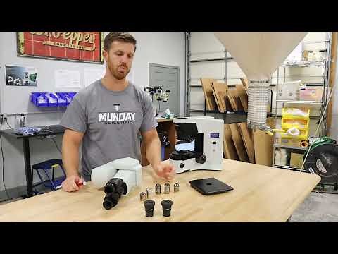 Olympus BX45 Microscope Disassembly and Assembly with Munday Microscope Company