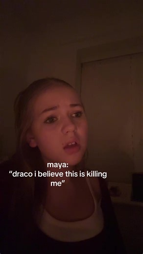 #pov : maya finally realises how bad being a #deatheater is for her || #malfoy #fyp #shifttok