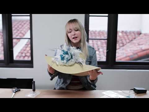 KENTUCKY DERBY INSPIRED HAT - How to make a Kentucky Derby Feather Hat