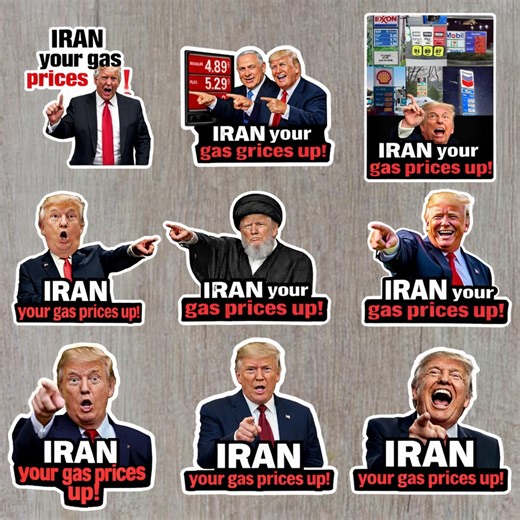 48pcs Iran Your Gas Prices up Sticker, I Did That Meme Anti Trump Stickers, Trump Gas Station Decal - Etsy