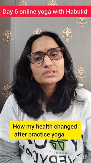 Day 6 online yoga with Habuild #habuildpur #habuilder #habuild #selfcarefor40+