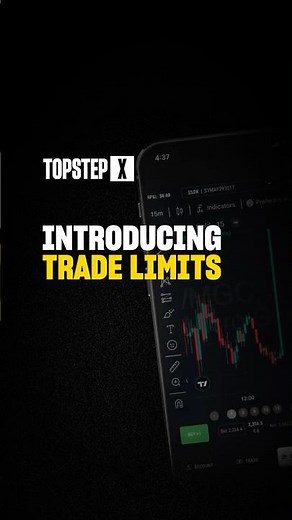 TopstepX: Introducing Trade Limits #shorts