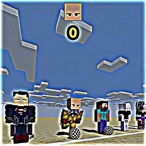 who can break the bedrock's #goku #gojo #saitama #omniman #superman #shorts #minecraft #anime #jiren