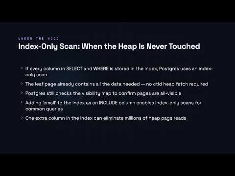 B-tree Indexes: How Lookups Work - PostgreSQL for Developers