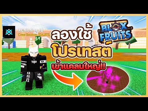 ใช้โปรเทสต์เข้าแคลน - Blox Fruits [Xenon Hub]