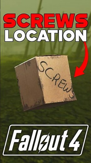 The BEST PLACE To Get SCREWS In Fallout 4