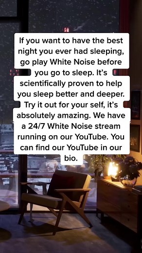 White Noise is such a magical sound, We have a 24/7 stream of White Noise running on our YouTube channel, YouTube in bio. #whitenoise #relaxing #calming