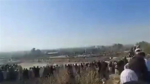 Wembley-size crowd gathers 'to see boy, 13, execute family’s killer'