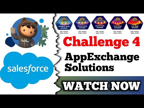 AppExchange Solutions | Salesforce Trailhead | Install an AppExchange Solution