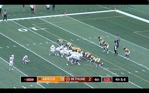 Reice Griffith with the 28-yd Field Goal! Q4 | 4:35 Mercer 31, Bethune-Cookman 2 | Mercer Football