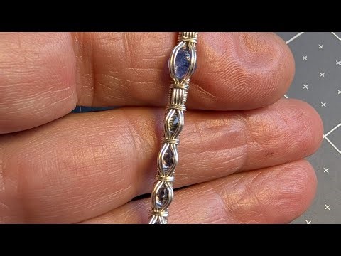 Tutorial! Channel Setting Faceted gemstones 💎