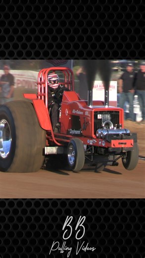 The "Daydreamin" LLSS Tractor pulling with the Mid-South Pullers Association in Springfield, TN! #tractorpulling #allischalmers #diesel #tractor #horsepower | BB Pulling Videos