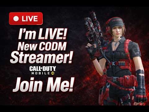New CODM streamer trying ranked CODM live