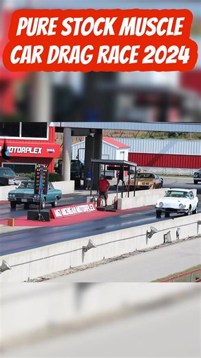 Ian Ashton on Instagram: "‘65 Buick GS 401 vs. ‘63 Studebaker Avanti 289 Pure Stock Muscle Car Drag Race 2024 PSMCDR"