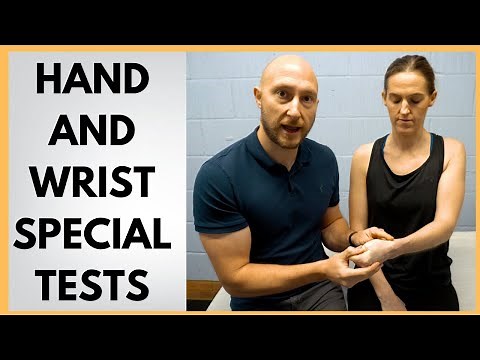 Hand and Wrist Special Tests