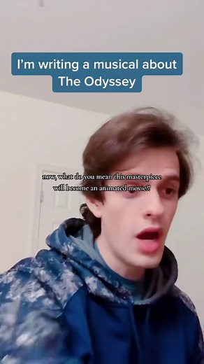 repost of my first video cause what the hell I just found out that it's getting fully animated into a movie?!?! #epicthemusical #odyssey #epic #fyp #jorgeriveraherrans
