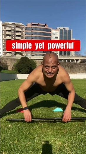 Simple Yet Powerful Stick Exercise 🪄#fitnesswithganesh