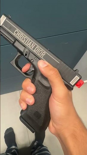 Airsoft Glock with a full auto switch!!! #airsoft
