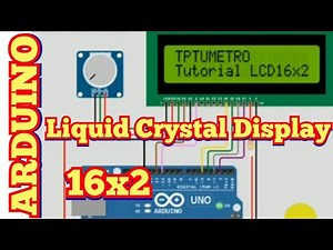 Cara Program Arduino Menampilkan Karakter Display LCD 16x2 WOKWI Tutorial DIY @tptumetro