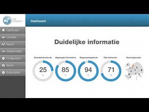 DAF Connect Gebruikersvriendelijke Dashboard