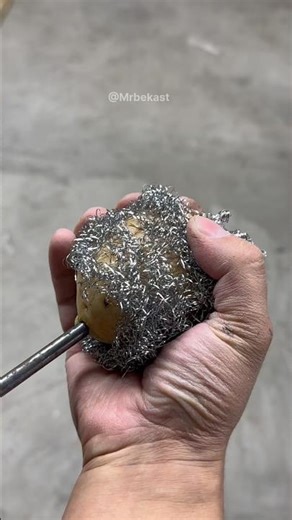 ⚡ Crazy Fast! Clean Potatoes Instantly with a Drill Trick