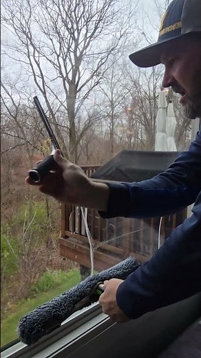 How to wash a window # windowwashing # windowcleaning.