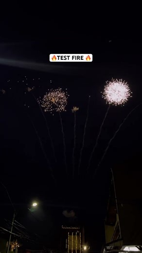 test fire custom Fan shape Ti Salute & Pillar