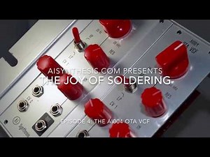 AI Synthesis AI004 OTA MS-20-filter clone Full How to Build Video