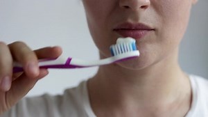 Girl Brushes Her Teeth Toothbrush Paste Stock Footage Video (100% Royalty-free) 1058858218 | Shutterstock