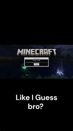 What happens when Minecraft doesn't load. #minecraft