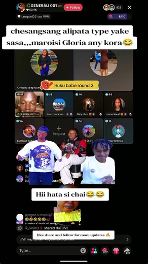 Chesangsang alipata type yake sasa — Gloria Kotestes moment