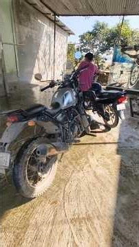 Bike wash #royalenfield