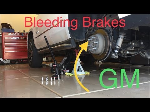 Bleed Brakes GM Yukon, Tahoe, Suburban, Sierra, Silverado, Escalade GMC, Chevy, Cadillac