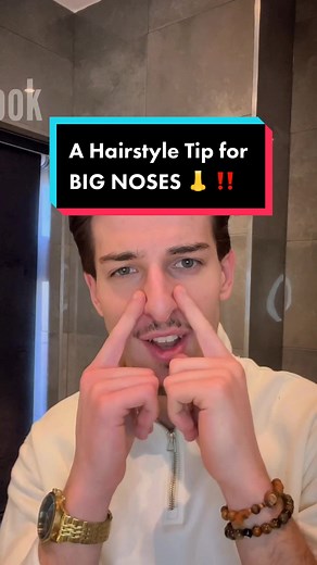 Hairstyle Tips for Men with Big Noses | Volume Hair Styling