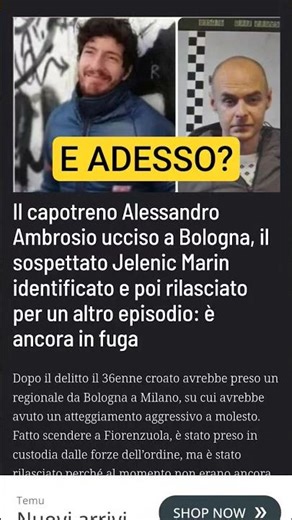 ancora in fuga fate attenzione